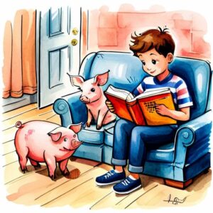 Free bedtime stories about pigs - Victor and the Pigs A Bedtime Story about Pigs